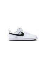 Nike Court Borough Low Recraft Weiß/Schwarz für Kinder