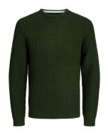 Jack&Jones Pullover in maglia Verde scuro da Uomo