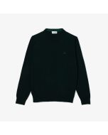 Lacoste Pullover da Uomo in lana Merino con Collo Rotondo