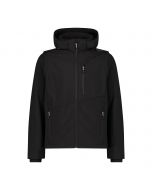 CMP Men's Black Softshell Jacket with Detachable Sleeves