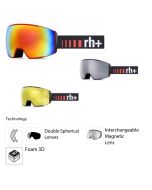 Zero RH+ Ski Mask Code with Box and 3 Lenses