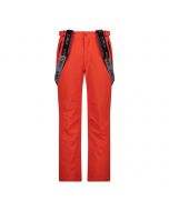 CMP Ski Salopette with Removable Braces Orange for Men