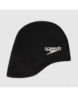 Speedo Kids Black Polyester Swim Cap