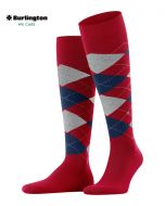 Burlington King Red Pepper Long Socks