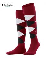 Burlington King Cranberry Long Socks