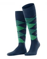 Burlington Preston Navy Long Socks