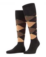 Burlington Preston Black Sahara Long Socks