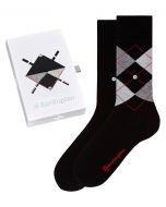 Burlington Basic Socks Gift Box 2 Pairs Black