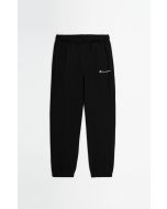 Champion Men's Black Fleece Lined Logo Trousers