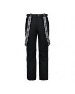 CMP Men's Black Removable Bib Ski Salopette