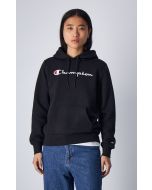 Champion Women's Black Logo Hoodie