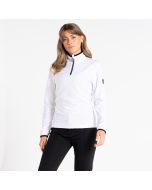 Dare2b Women's Savvy II Half Zip Fleece White