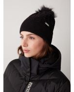 Colmar Women's Black Strass Wool Blend Hat