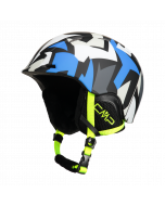 CMP XJ-4 Ski Helmet Blue/Fluorescent Yellow for Children