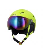 CMP Ski Helmet with Visor WA-2 Yellow