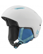 Bollé Atmos White Blue Matte Kids Helmet