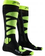 X-Bionic Ski Socks Ski Control 4.0 Anthracite Melange/Phyton Yellow