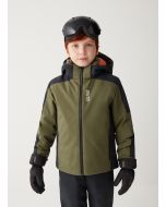 Colmar Kids Ski Jacket in Recycled Fabric Soldier Black