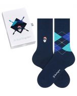 Burlington Everyday X-Mas Sock Gift Set 2 Pairs Blue