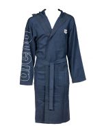 Arena Zeal Plus Bathrobe Navy/White