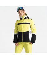 Dare2b Vitilized Yellow Plume Black Ski Jacket for Women