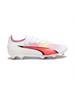 Puma Ultra Ultimate FG/AG White/Black/Fire Orchid Men's