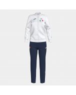 Joma FIT and Padel Tracksuit White/Blue for Women