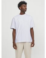 Jack & Jones T-Shirt semplice girocollo Bianca da Uomo