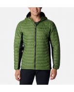 Columbia Men's Powder Pass Hybrid Jacket Canteen/Black