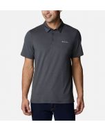 Columbia Men's Tech Trail Shark Heather Polo