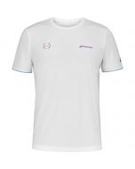 Babolat T-Shirt Crew Juan Lebron Weiß Herren
