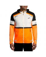 Brooks Run Visible Jacket 2.0 Black/Fluoro Flash da Uomo