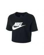 Nike Women's Essential Cropped Black Sportswear T-shirt
