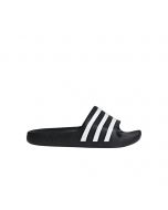 Adidas Adilette Aqua K Core Schwarz Weiß