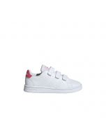 Adidas Advantage C White-Pink for Girls