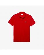 Lacoste Polo Slim Fit Rosso