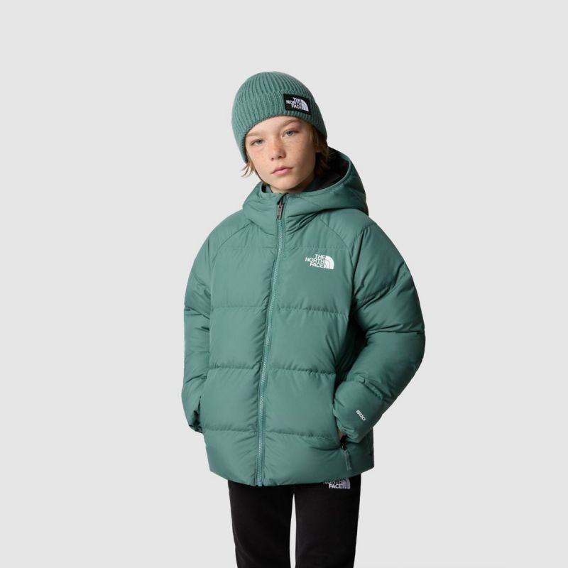 The North Face Giacca reversibile North Down Verde da Bambino