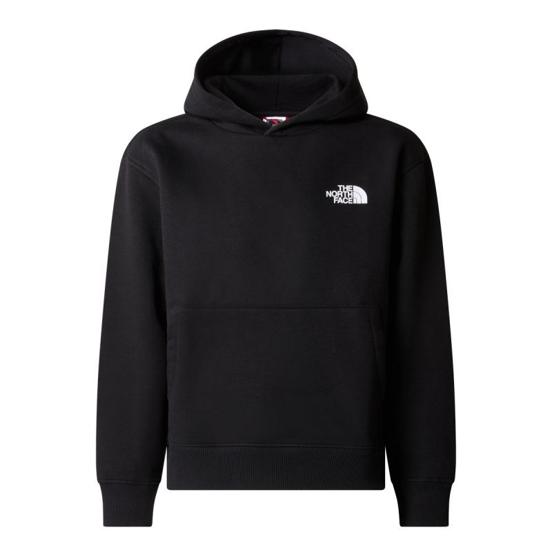 Felpa nera north face on sale