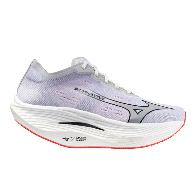 Mizuno Wave Rebellion Pro 2 White Harbor Mist Cayenne