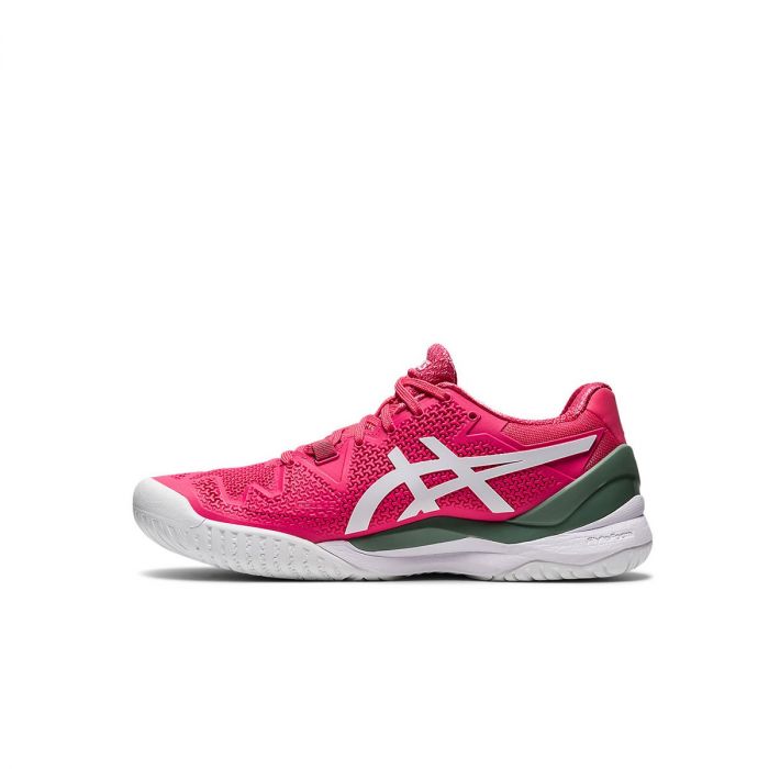 Asics Gel resolution 8 Donna Pink Cameo White