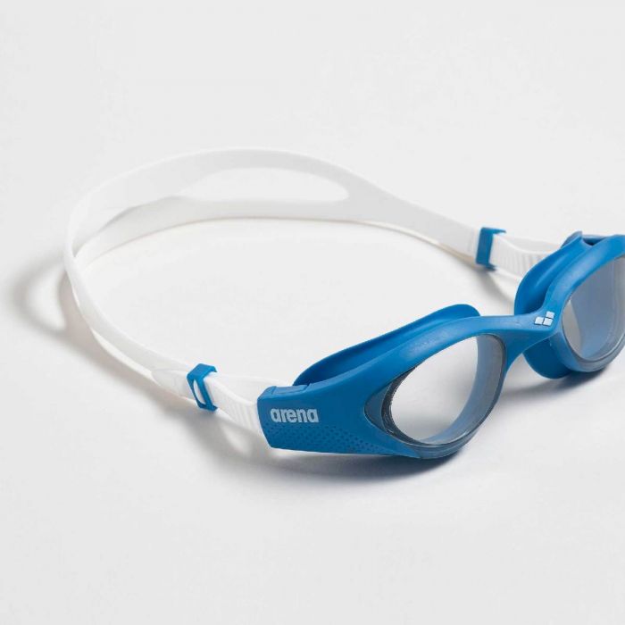 Arena The One Blue-White Goggles Clear Lens