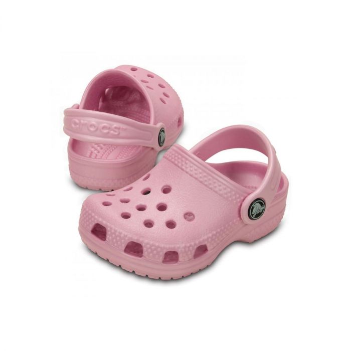 Crocs Littles Sabot Cerulean Ballerina Pink da Bambina