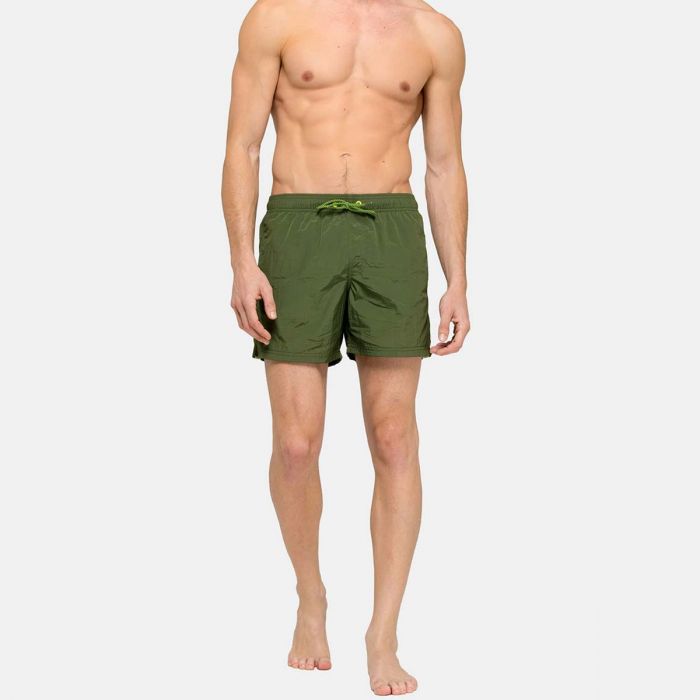 Sundek Costume Vita Elastica Verde da Uomo