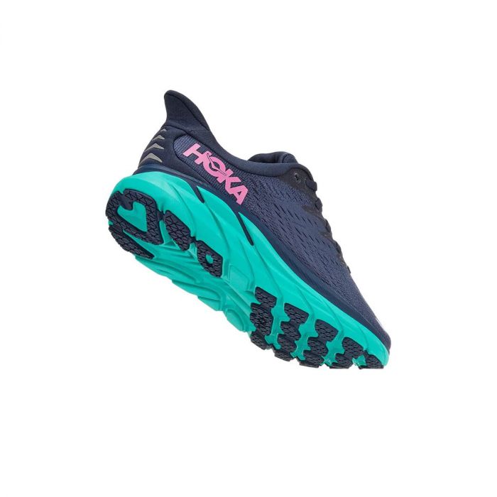 Hoka One One Clifton 8 Women's Running Shoe - Outer Space/Atlantis