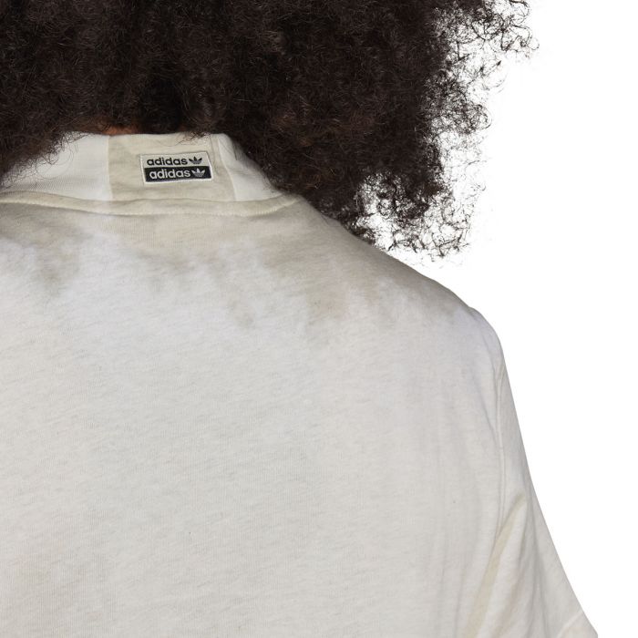 Adidas T-Shirt Tee Off White Melange da Donna