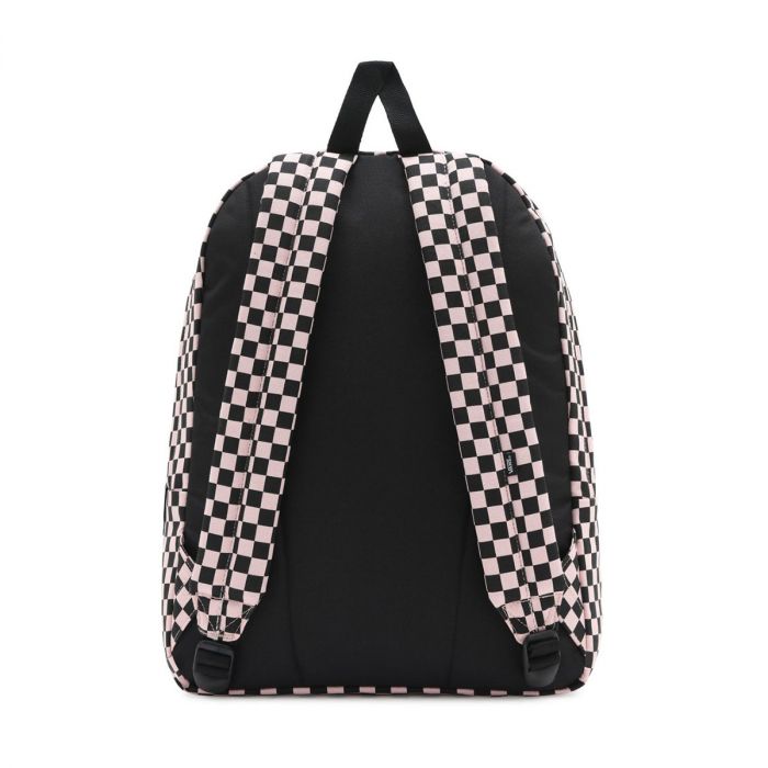 Pink checkered vans outlet bag