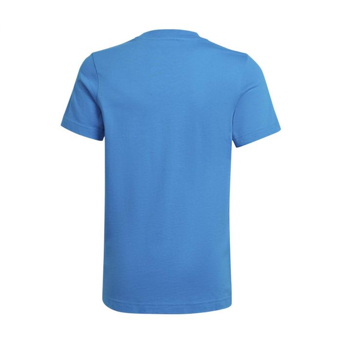Adidas Boys Essentials T-Shirt Big Logo Azzurra