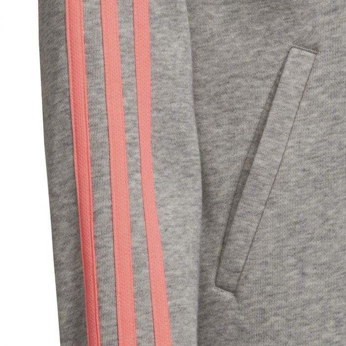 Adidas Girls Essentials 3S Full-Zip Hoodie