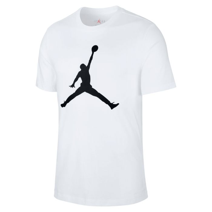 Nike T-shirt Jordan Jumpman Big Logo Bianca