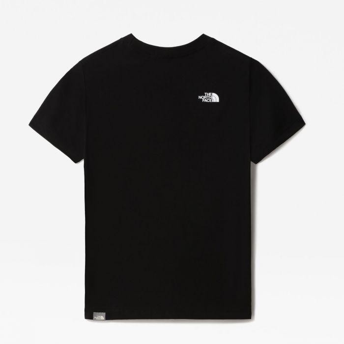 The North Face Y S/S Easy Tee Tnf Black/Tnf White